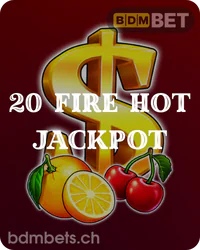 20 Fire Hot jackpot game