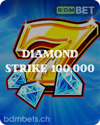 Diamond Strike scratch card 100K
