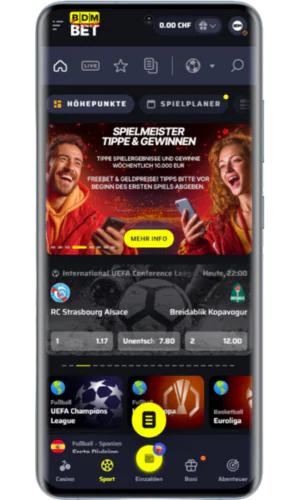 BdmBet Live Casino App mit deutschsprachigen Dealern und HD-Streaming