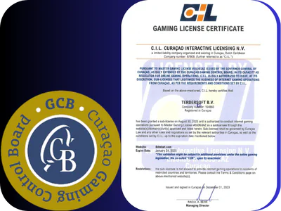 BdmBet Curacao Gaming Lizenz Zertifikat OGL/2024/1126/0521