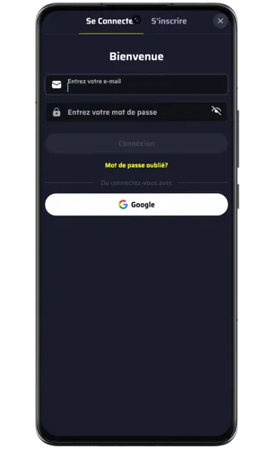 Gestion compte app