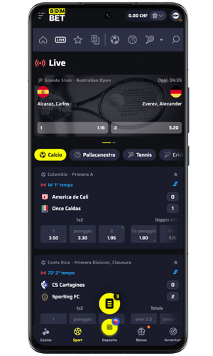 Lobby casinò app