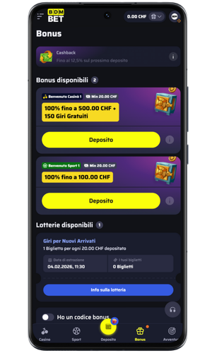 Gestione account app